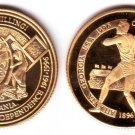 Rare 1996 Tanzania Goldplated 2000 s pattern Olympic Discus T2