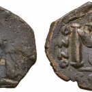 Ancient Byzantine 613-641 Heraclius CONSTANTINE MARTINA Follis #1