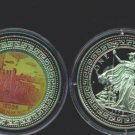 1998 GB Large Proof Color Hong Kong China 1$