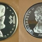 1977 Cook Is Large Proof 1$ Fertility God with Naughty thing to prove it.