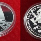 1995 Netherlands  Proof Silver 2 Ecu Sailing ship 1/Amsterdam