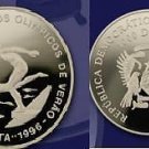 1996 St.Thomas Large Proof 1000 D USA Olympic Swimming