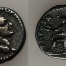 Ancient Rome Vespasian(AD 69-79) AR/Æ fourreé denarius(2.89 gm).Judaea conquerer