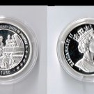 1997 Isle of Man  Silver Proof 10 Euro Schubert