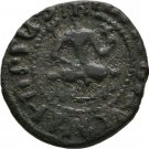 Armenia(Cilicia)  1320- 1342  LEVON IV COPPER broad POGH THRONE CROSS