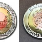 2010 Fiji Large Tri-metal  $1 World Cup Soccer/Animals-Meerkat