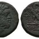 Ancient Greece 85-65 BC PONTOS AMISOS MITHRADATES VI EUPATOR ZEUS EAGLE #2