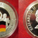 2001 Cook Is.Large Silver Proof  $1 World Cup Soccer/Football Winner-Germany