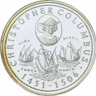 2000 Somalia Silver Proof 150 sh-Columbus/Sailing Ships:Santa Maria,Pinta,Nina#2
