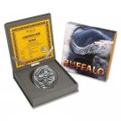 Rare 2014 Niue 4 oz Sliver $10 Water Buffalo-Box