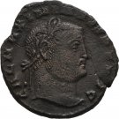 Ancient Rome 305- 311 AD MAXIMIANUS GALERIUS FOLLIS CYZICUS GENIUS AVGVSTI