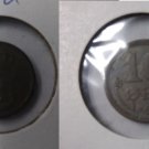 1921 Denmark 10 Ore -Nice