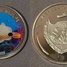 2009 Palau Large Proof color $1 Orange fish/Neptune/Mermaid
