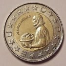 Portugal 1999 Bi-metal 100 Escudos Pedro Nunes-16 Cent. mathematician