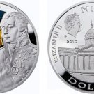 2010 Niue Large Silver Color Proof $1- Russia Supreme Commander Kutuzov