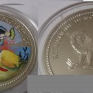 Congo 2000 Large Color 5 Francs-Tropical Fish/Star