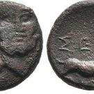 Ancient Greece 2-1 Cent BC PAMPHYLIA SELGE HERAKLES CLUB STAG #2