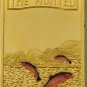 Somalia 2013 Goldplated Color Rectangular 25 shilling-Fauna-Salmon
