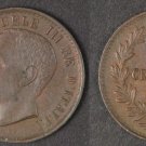 1904 Italy 1 cent.-King Vittorio Emanuele