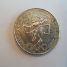 1968 Mexico Large Silver 25 pesos-Olympics-Indian-Eagle/w Snake #4