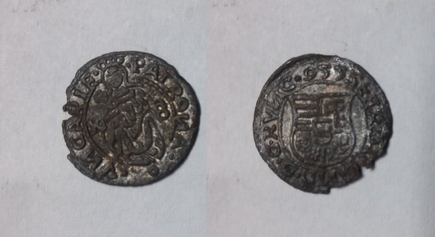 Mis-dated ( 1559?) 955 Hungary Denar- Experts- please comment
