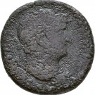 Ancient Rome 117- 138  AD HADRIAN Large SESTERTIUS ROMA CUIRASS VICTORY AE
