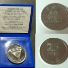 1978 Israel  25 Lira Hanukkah Lamp from France,original holder