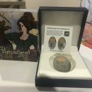 Rare Fiji 2012 Large antiqued Silver$10-Apocalypse,Almagest/Ptolemy Gift Box