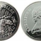 Canada 1980 Large Silver Specimen $1-Arctic Polar Bear