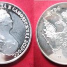 1796 Russia Large Pewter Fantasy 1 Rouble-Catherine the Great