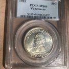 1925 USA 50 c Vancouver PCGS MS 64 Nice