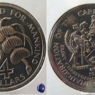 Rare 1970 Saint Christopher Large Proof $4-FAO Bananas-Caribbean Development FAO