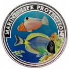 Liberia 1997 Large Color $1 Tropical Fish