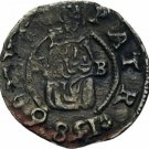 1586 Hungary Silver Denar- King Rudolf-Habsburg Dynasty Virgin Mary