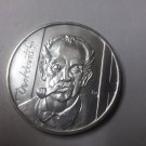 1976 Hungary Large Silver 200 Forint-Derkovits-painter