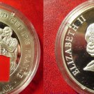 2001 Cook Is.Large Silver Proof  $1 World Cup Soccer/Football Winner France