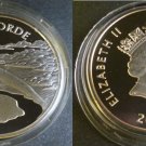 2003 Solomon Is Large silver Proof $25 Concorde