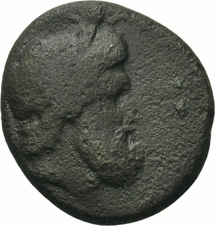 Ancient Greece 2 Cent BC Zeus/Wreath