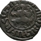 Armenia(Cilicia) 1226-1270 HETOUM I Bronze KARDEZ King Throne CROSS STAR AE