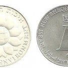 1994 Israel  Silver 1 Sh-Environment-Flower-BU