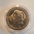 1971 DDR(East Germany)Silver 20 Marks -Karl Liebknecht/Rosa Luxemburg BU
