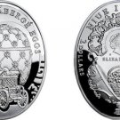 2010 Niue Huge 57g  Silver $2 Russian  Faberge Egg