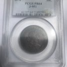Rare 1870 USA 50 C Pattern PCGS PR 64 J-951