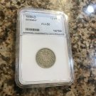 1909 D Germany 10 pfennig slabbed