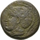 Ancient Greece 3 Cent.BC MYSIA PERGAMON ATHENA Bull's heads