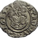 1615 Hungary Silver Denar-King Mathias-Habsburg Dynasty;Virgin Mary #3