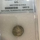 1539 Hungary Silver Denar- King Ferdinand -Habsburg Dynasty-slabbed, nice