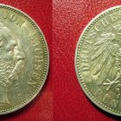 Rare 1901 E Saxony (Germany) Large silver 5 Mark, NICE