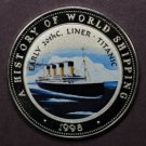 1998 Somalia Large Color 25 Sh- -Titanic