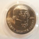 1985 DDR East Germany Large silver 20 Marks-Arndt-BU